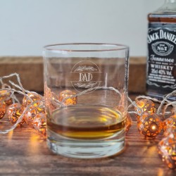 Personalised Father's Day Whisky Glass