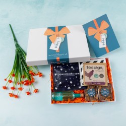 'Happy Birthday Ribbon' Wellbeing, Gin & Treats Gift
