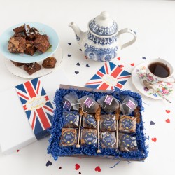 British Vegan Brownies Afternoon Tea for Four Gift Box