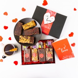 'With Love' Vegan Afternoon Tea For Four Valentine's Day Gift Box