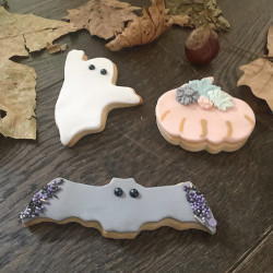 Halloween Letterbox Vanilla Cookies