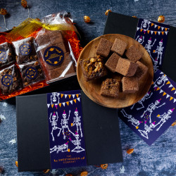 'Halloween Skeleton' Brownie and Marshmallows Gift