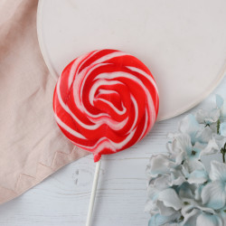 Strawberries and Cream Giant Lollipop