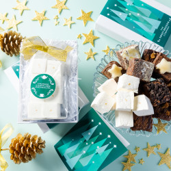 'Christmas Trees' Champagne & Elderflower Marshmallows