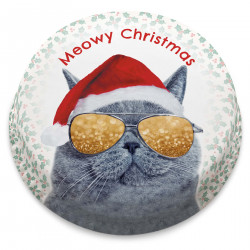 Christmas Santa Cat Letterbox Cake