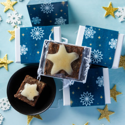 'Snowflakes' Mini Mince Pie Brownie