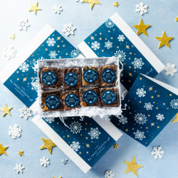 'Snowflakes' Gluten Free Luxury Brownies
