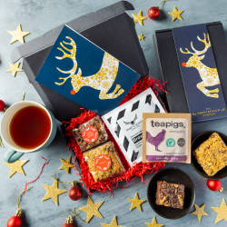 'Reindeer' Treats (Flapjack), Coffee and Tea Letterbox