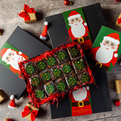 'Santa' Vegan Indulgent Brownies