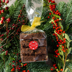 Christmas Honeycomb Brownie Bag