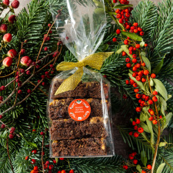 Christmas Peanut Butter Brownie Bag