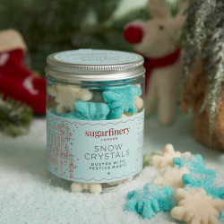 Snow Crystals Dusted with Festive magic- Sweet Jar