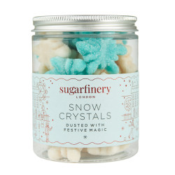 Snow Crystals Dusted with Festive Magic Sweet Jar - 200g