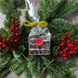 Christmas Baileys Brownie Bag