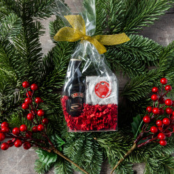 Christmas Baileys & Brownie Bag