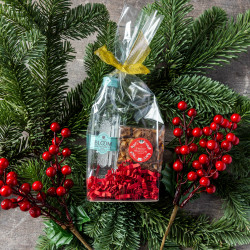 Christmas Gin & Salted Caramel Brownie Bag