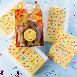 'Happy Birthday Confetti' Luxury Dog Biscuits