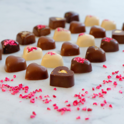 Ultimate Mother's Day Vegan Chocolate Heart Truffle Box