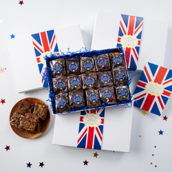 British Indulgent Vegan Brownie Box