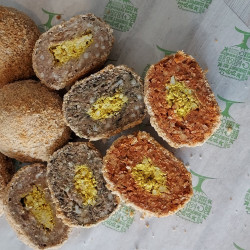 Box of Six Mixed Vegan Scotch "Eggs"