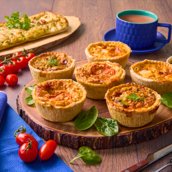 6 Piece Individual Quiche Collection