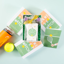 'Tennis' Champagne & Elderflower Marshmallows with Tea