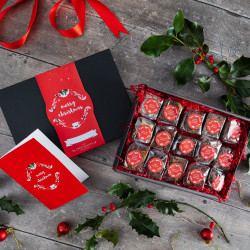 Christmas Vegan Indulgent Brownie Gift