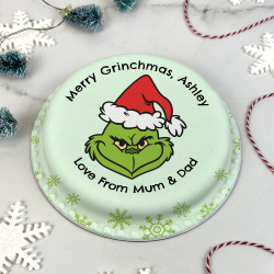 Grinch Themed Letterbox Cake