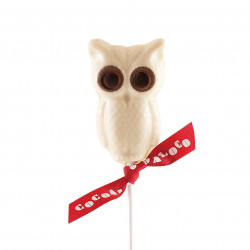 White Chocolate Owl Lolly