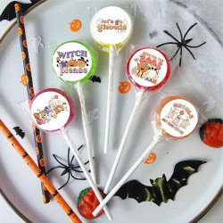 Retro Halloween Lollipop Set
