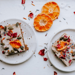Orange + Spice Christmas Slices - Vegan / Gluten Free / Dairy Free