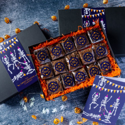 'Skeleton' Indulgent Brownie Bites