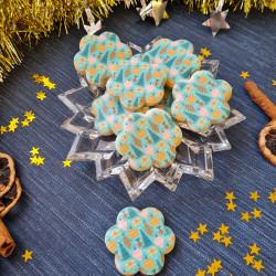 Christmas Biscuit Gift Box (8 Pieces) - Vegan Option Available