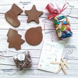 Christmas Chocolate Decoration DIY Kit For Children