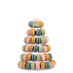 Garden Party Macaron Tower