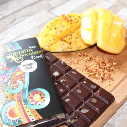 Mango & Chilli Dark Chocolate Bar - Award Winning Chocolate
