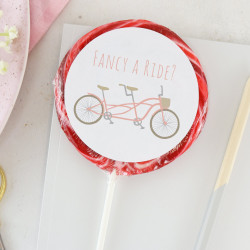 'Fancy a Ride' Giant Lollipop