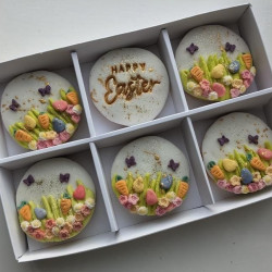 Personalised Easter Egg Hunt Biscuit Gift Box - Hand Iced