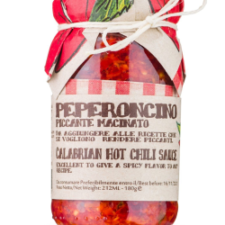 Chopped Spicy Chilli Peppers in Olive Oil