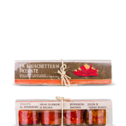 La Bruschetteria Piccante (Set of 4 spicy patés)