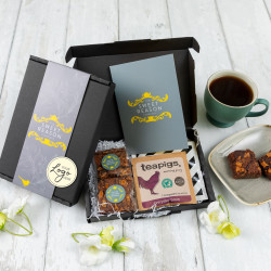 Branded & Personalised Gluten Free Treats, Coffee and Tea Letterbox
