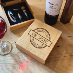 Personalised Best Teacher Ever Wine Set