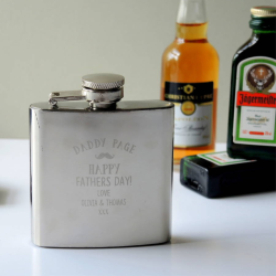 Personalised Father's Day Hip Flask