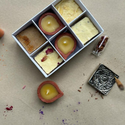 Diwali - A Little Gift - Barfi & Diyas