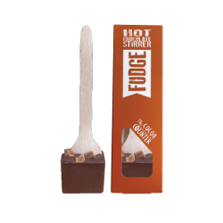 10 Luxury Fudge Hot Chocolate Stirrers