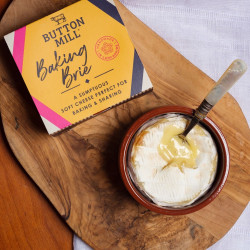 Baking Button Mill British Brie 150g