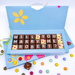 Will You Marry Me? Proposal Chocolate Box