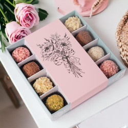 Mother's Day Brigadeiro Pick & Mix Box of 16 - Mother's Day Gift