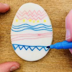 Decorate Your Own Colouring In Easter Egg Biscuits Gift Set