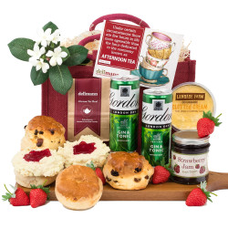 Gluten Free Cream Tea With Gin & Tonic Gift Hamper
